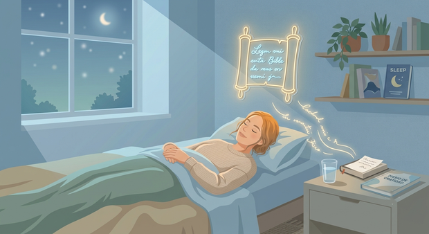 Versículos para dormir: 12 passagens para acalmar a mente à noite