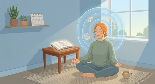 Como acalmar a ansiedade com fé: 8 práticas para o dia a dia